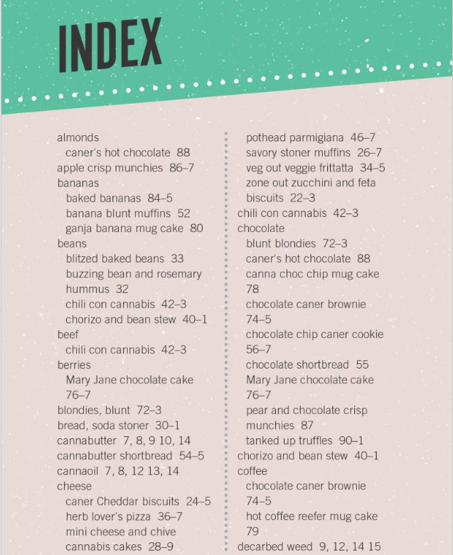 BOOK - The Little Marijuana Cookbook