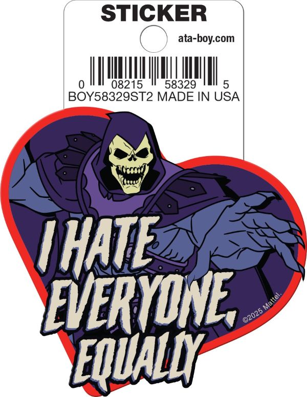 STICKR - SKELETOR I Hate EVERYONE Equally