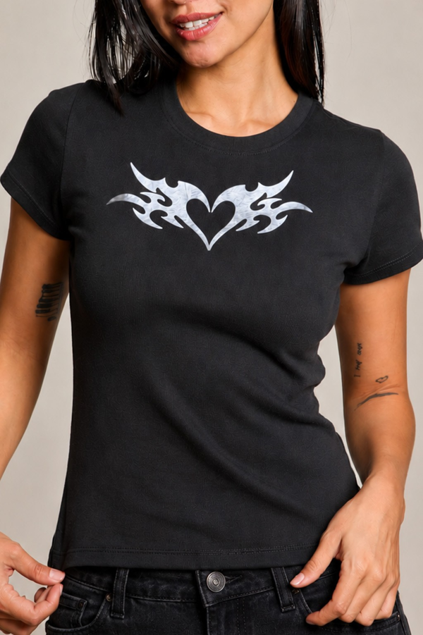 JR TOP - HEART RAZOR