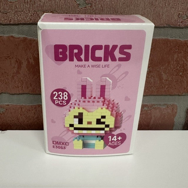 TOY - BRICKS LABUBU - PINK