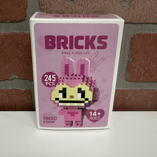 TOY - BRICKS LABUBU - FUCHSIA