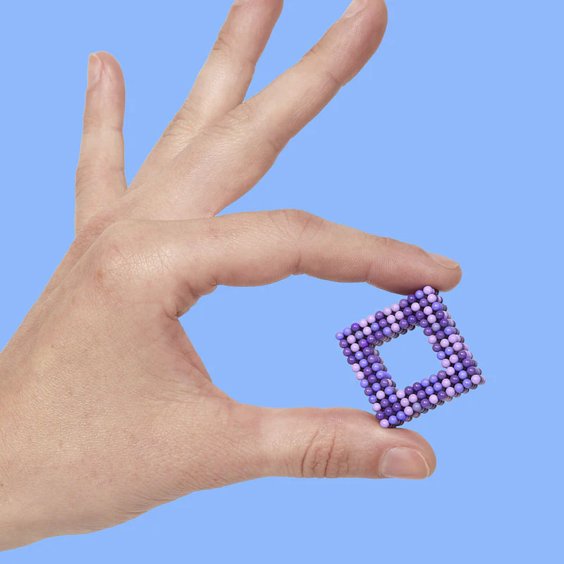 Toy - SPEKS PIXEL PURPLE 432 MAGNETS - Square