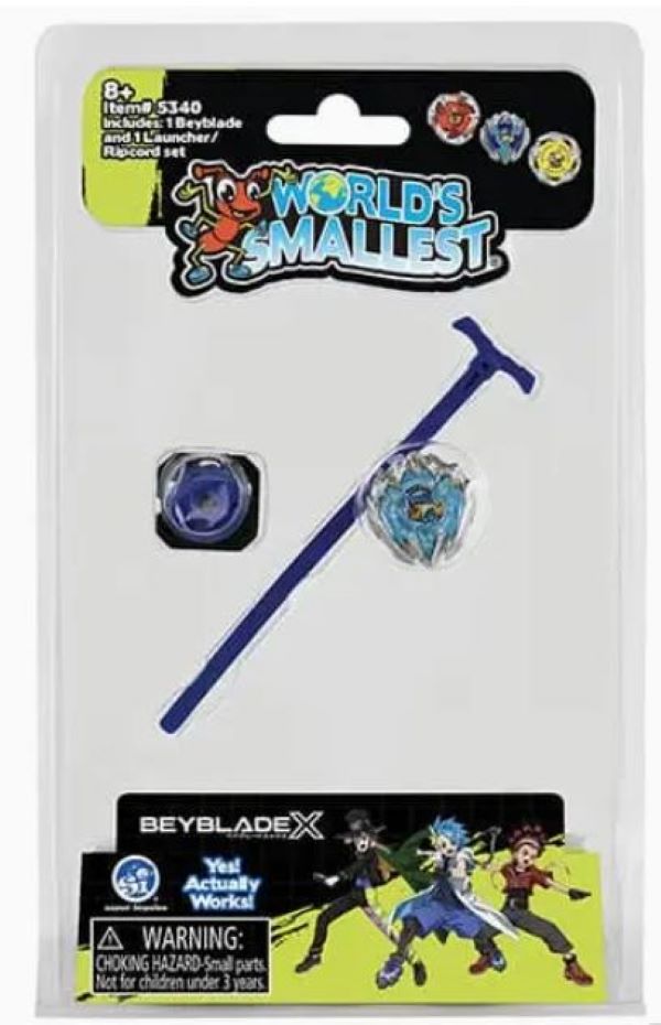 TOY - World's Smallest BEYBLADE