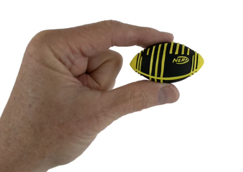 TOY - World's Smallest -  NERF FOOTBALL