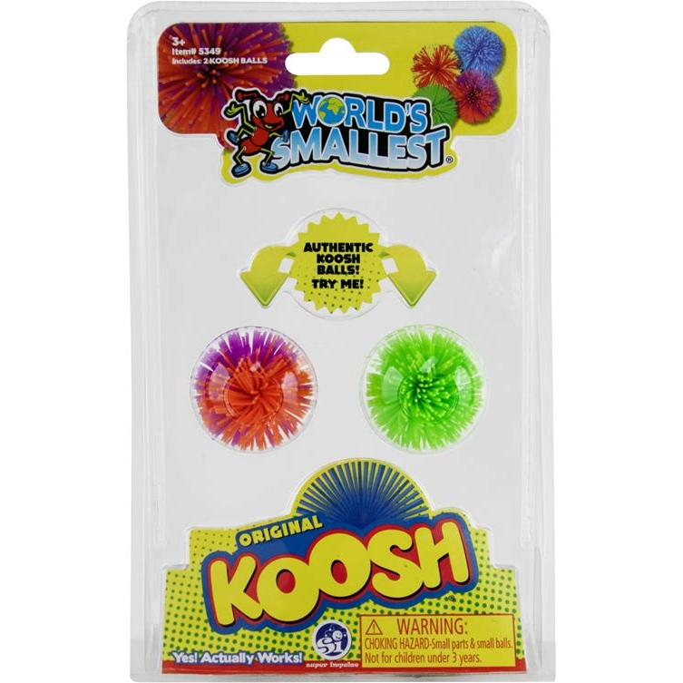 TOY - World's Smallest KOOSH - 2 PACK