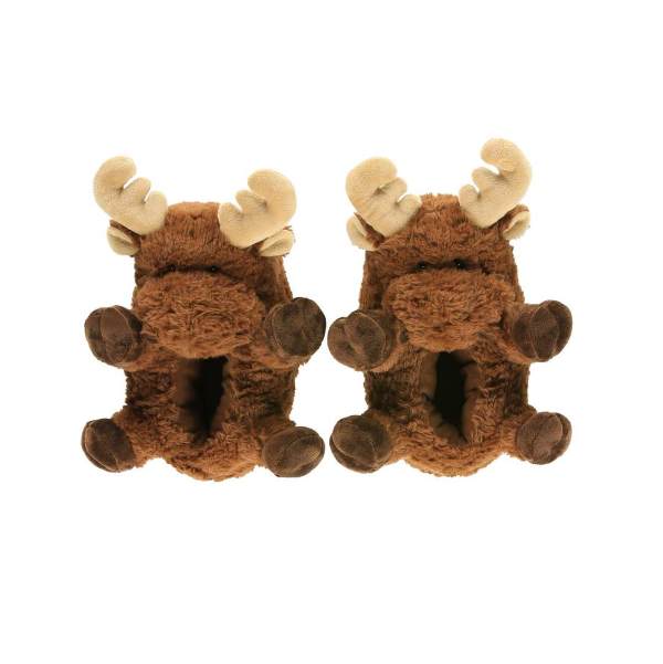 SLIPPERS - COZY MOOSE