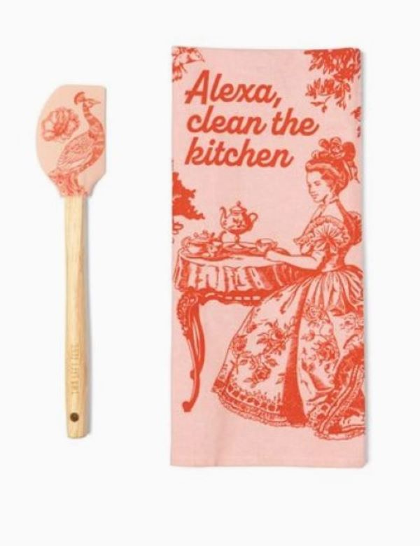 TOWEL And SPATULA - ALEXA CLEAN THE Kitchen
