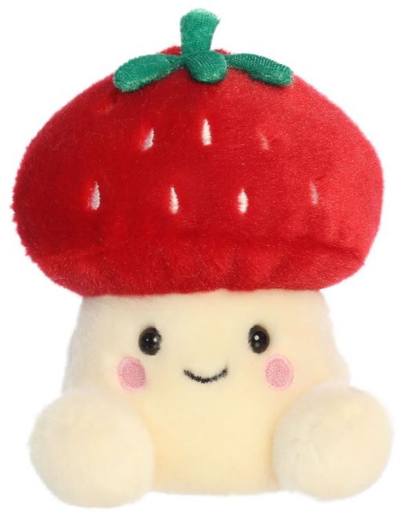 PLUSH - STRAWBERRY MUSHROOM - 5IN