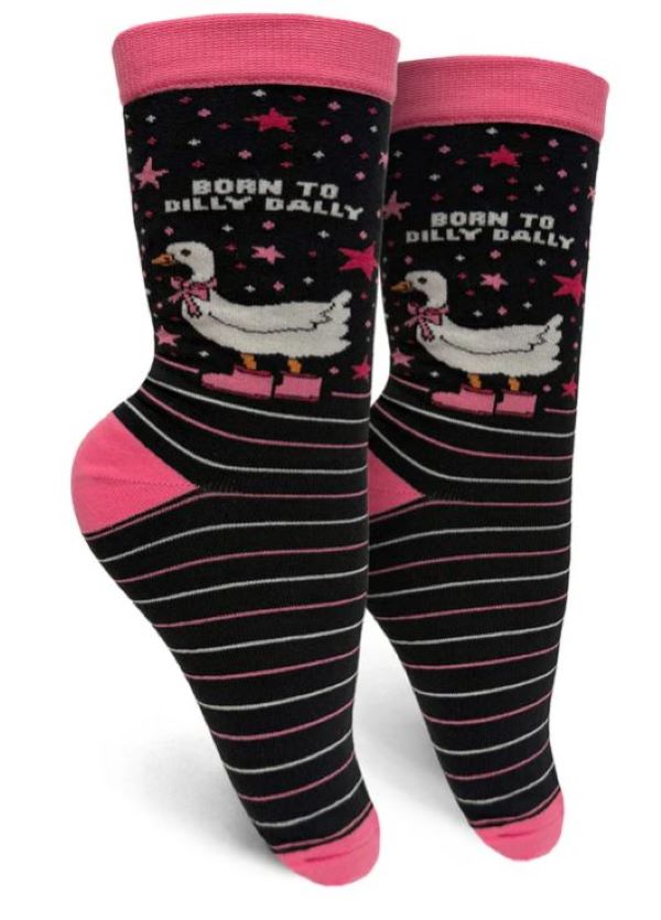SOCKS - BORN TO DILLY DALLY - Women Pink