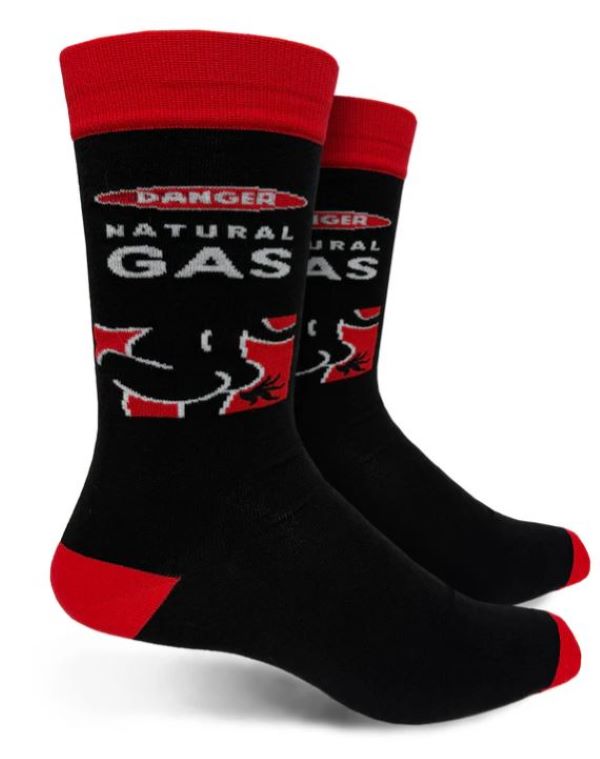 SOCKS - DANGER NATURAL GAS