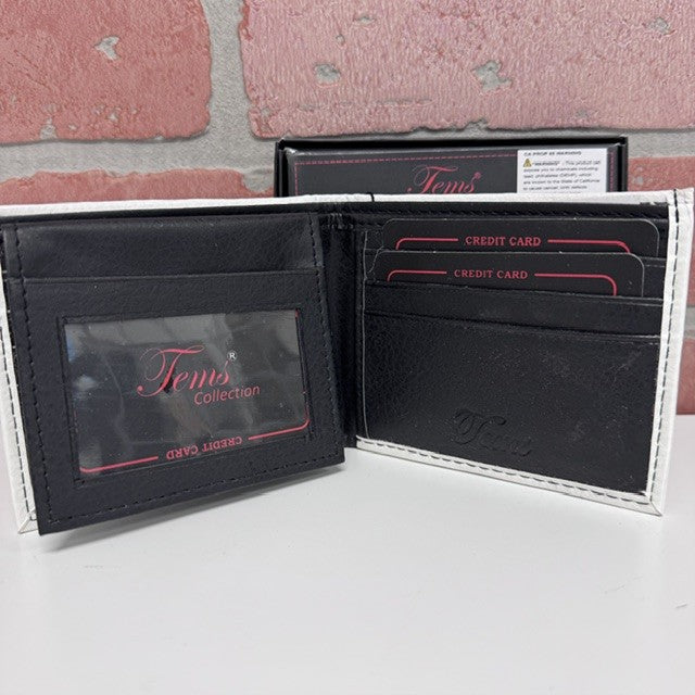 WALLET - WHITE SKULL WING