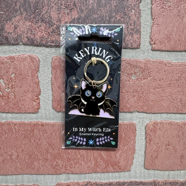 Keychain - Bat Cat Witch Era