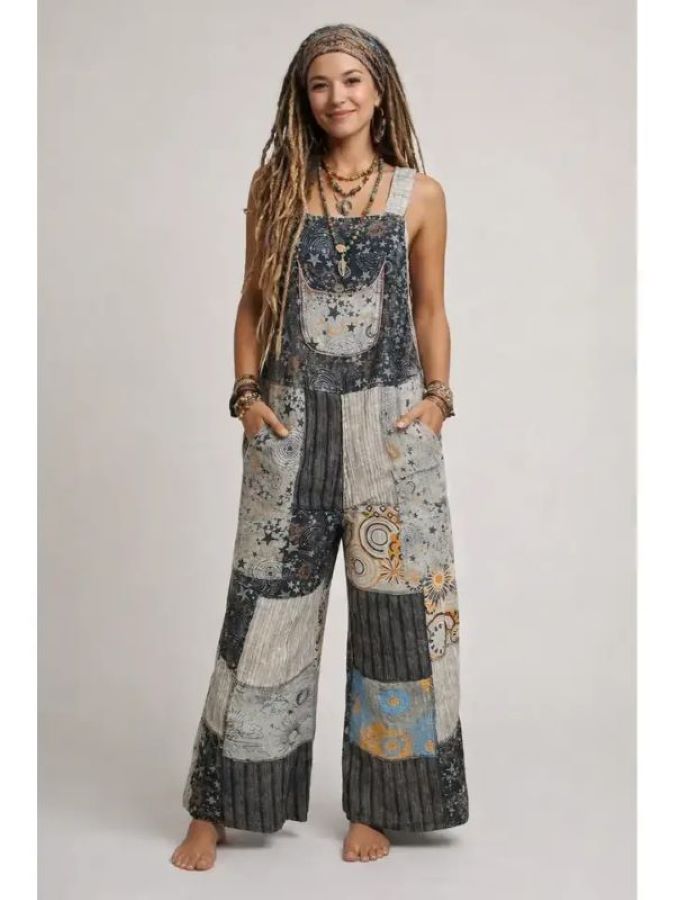 OVERALL - CELESTIAL PATCHWORK
