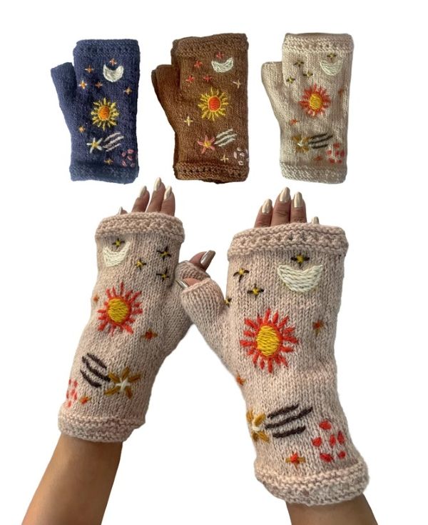 GLOVE - FINGERLESS CELESTIAL