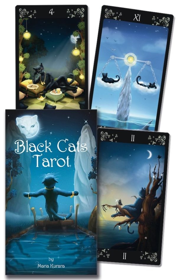 TAROT - CARDS BLACK CATS