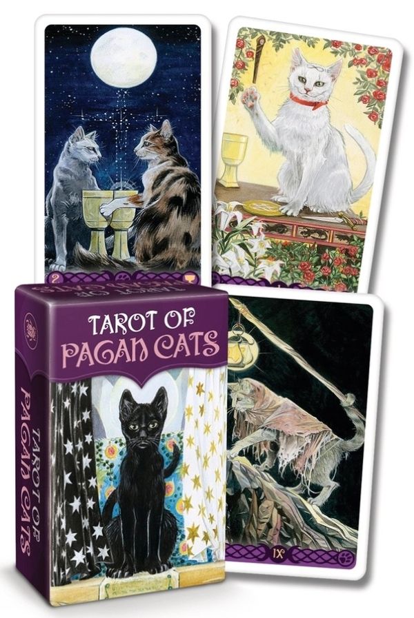 TAROT CARDS - MINI PAGAN CATS
