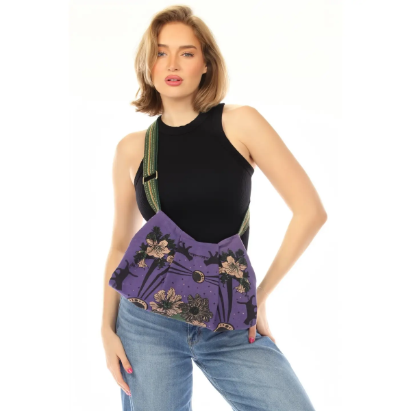 BAG - CATS MOONFLOWER VIOLET