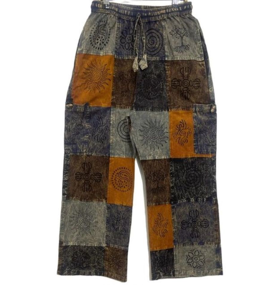PANT - COTTON PATCH BLOCK PRINT