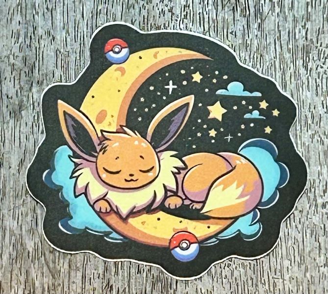 STICKER - EEVEE SLEEPY 3"