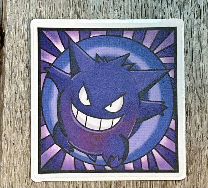 STICKER - GENGAR SQUARE 3"