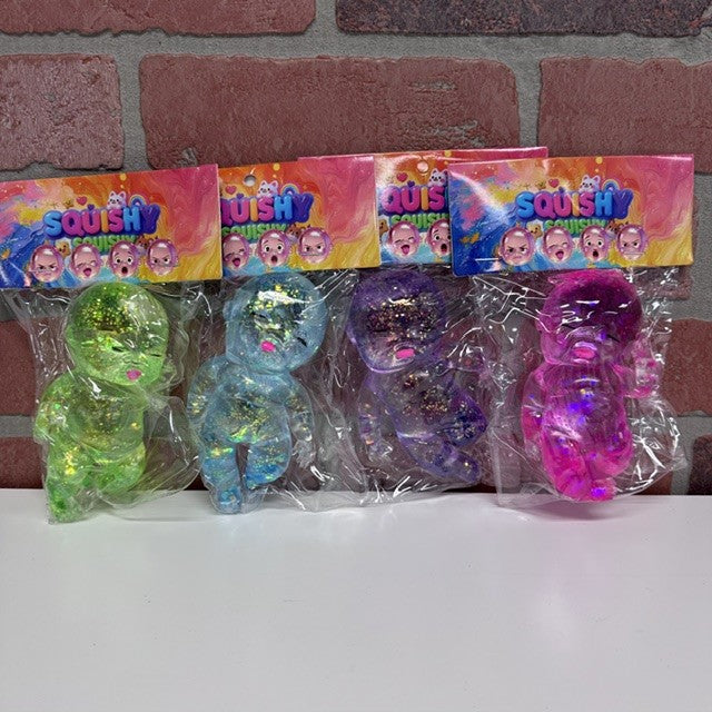 TOY - SQUISHY BABY GLITTER