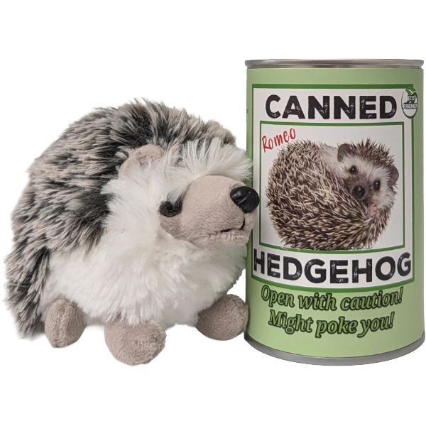 PLUSH - CANNED HEDGEHOG