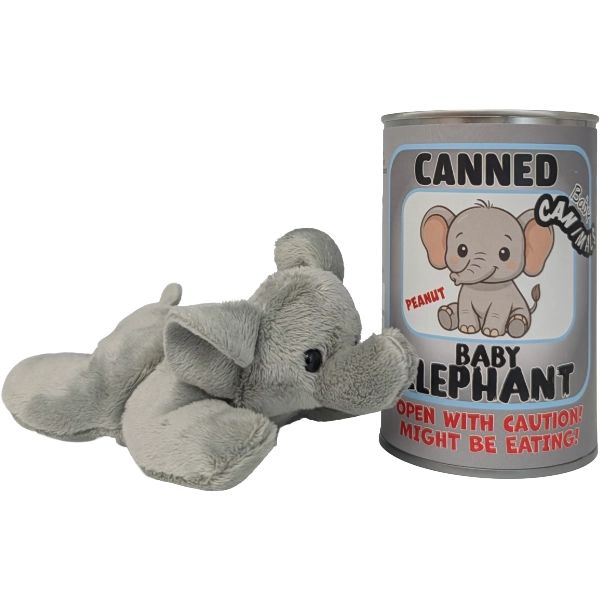 PLUSH - CANNED ELEPHANT