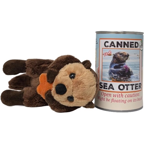 PLUSH - CANNED SEA OTTER