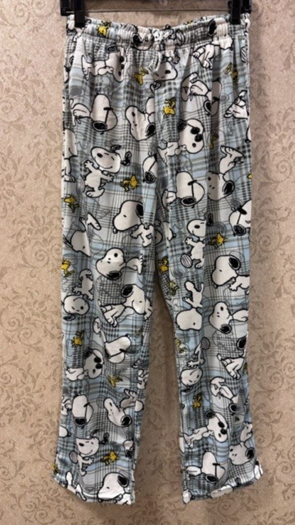 Lounge PANTS - SNOOPY PLAID