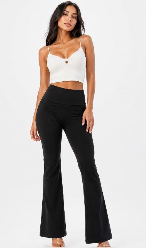 PALAZZO PANTS - BLACK