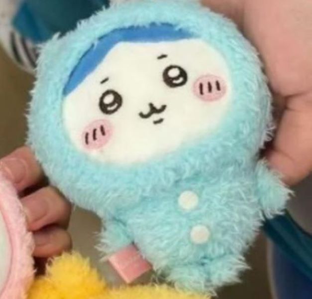 KEYCHAIN - PLUSH CHIIKAWA - BLUE