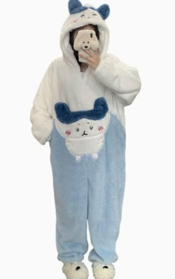 ONESIE - CHIIKAWA Plush - BLUE WHITE