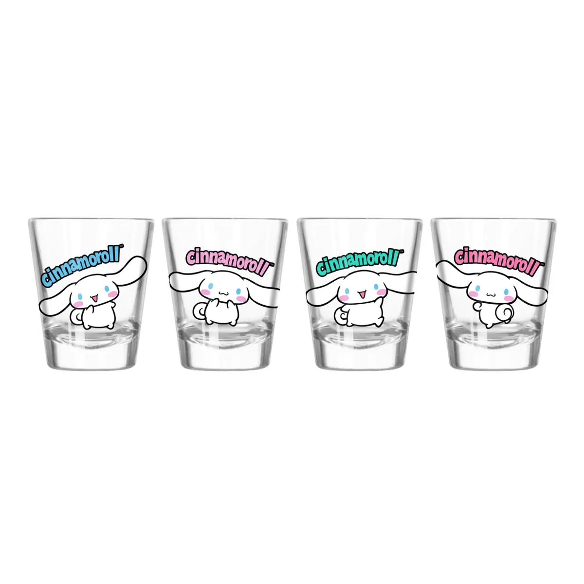 GLASS - MINI CINNAMOROLL - 4PC