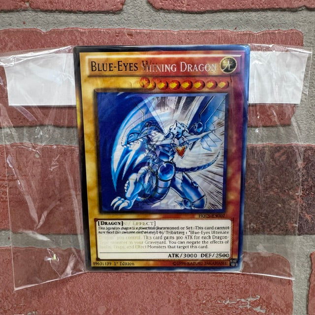 STICKER - 3D CARD BLUE EYE Dragon