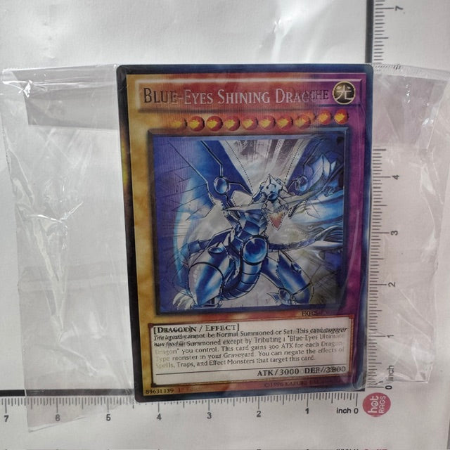 STICKER - 3D CARD BLUE EYE Dragon