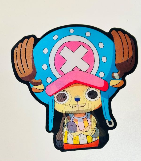 STICKER - 3D ONE PIECE CHOPPER