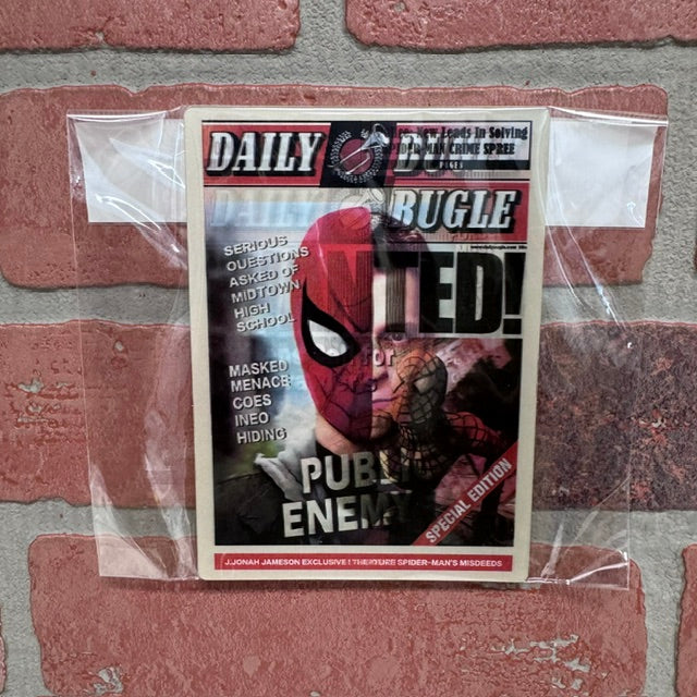 STICKER - 3D SPIDERMAN NEWSPAPER