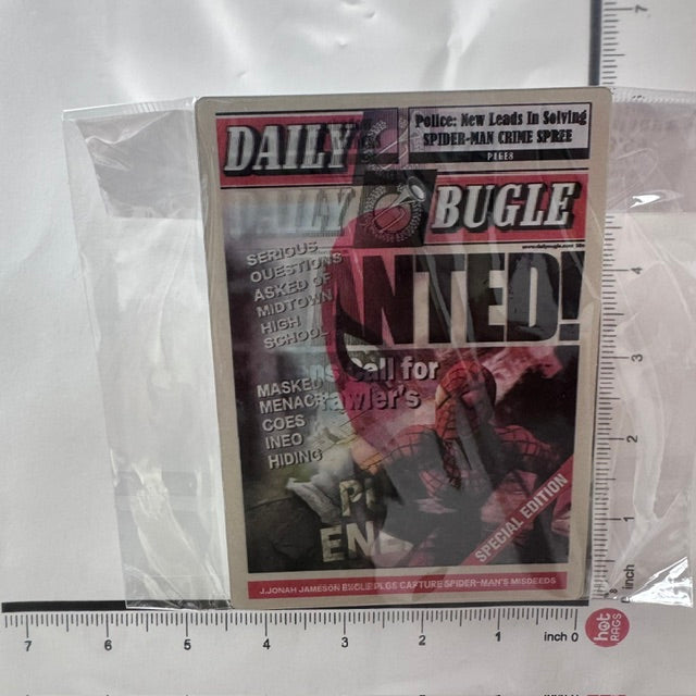 STICKER - 3D SPIDERMAN NEWSPAPER