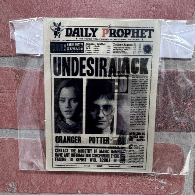 STICKER  3D HARRY POTTER NEWSPAper