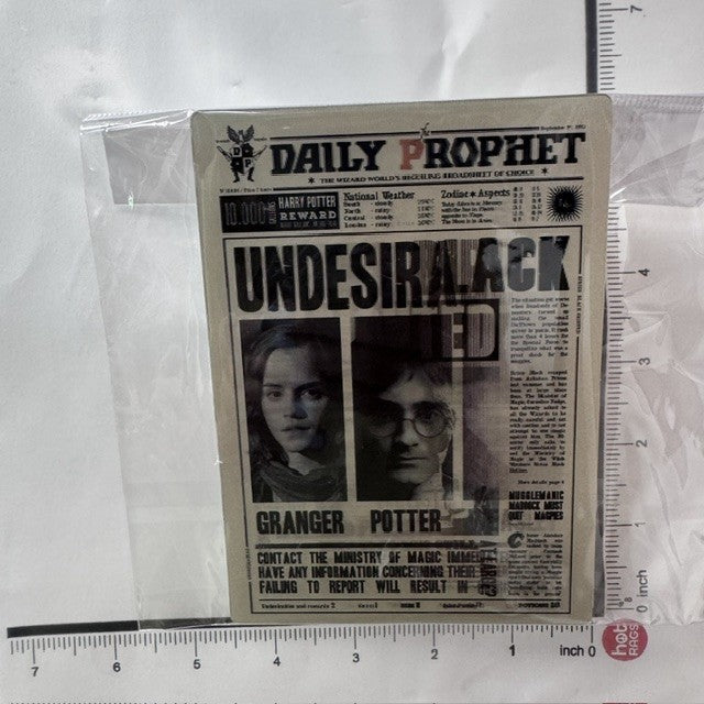 STICKER  3D HARRY POTTER NEWSPAper