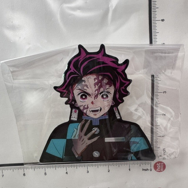 STICKER - 3D DEMON SLAYER GREEN