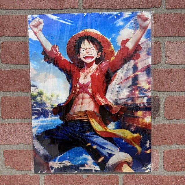 PIC - 3D ANIME ONE PIECE LUFFY