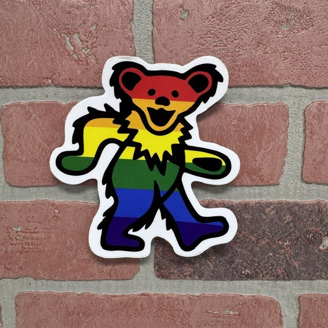 STICKER - GRATEFUL DEAD BEAR RNB