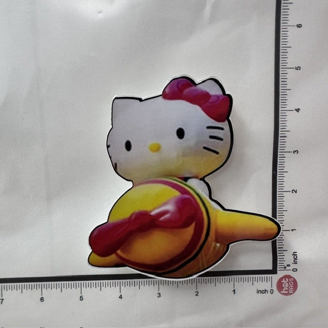 STICKER - HELLO KITTY PLANE