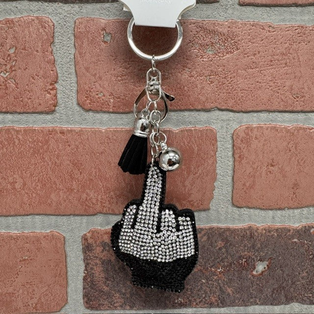 KEYCHAIN - BLING FINGER