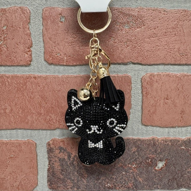 KEYCHAIN - BLING CAT