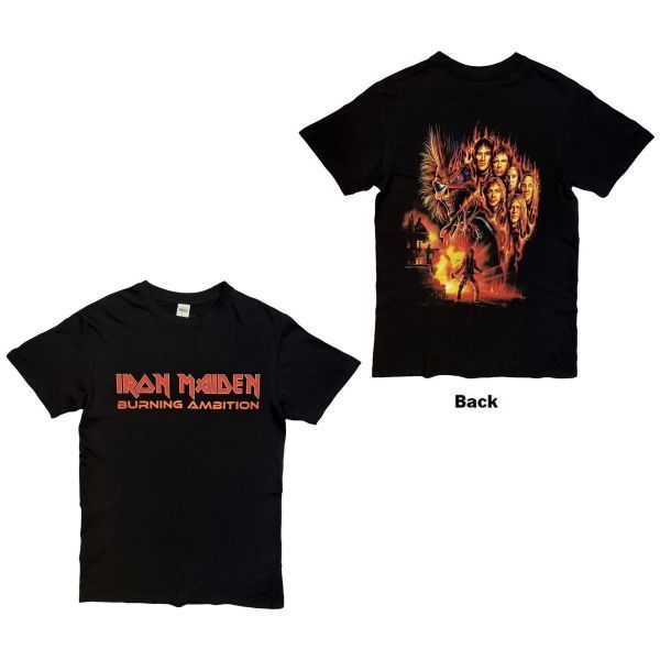 TSHIRT - IRON MAIDEN Burning Ambition