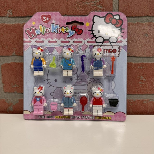 TOY - FIGURE LEGO HELLO KITTY 6PC