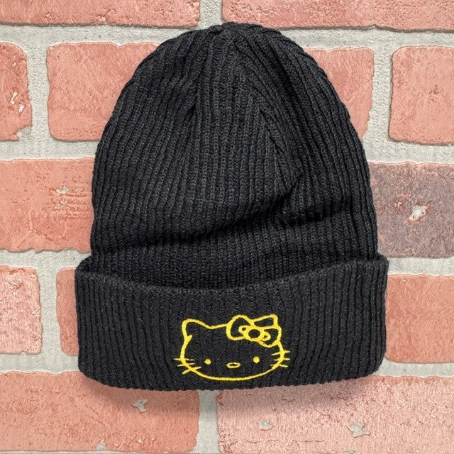 BEANIE - HELLO KITTY BLACK