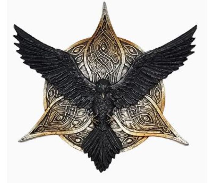 INCENSE BURNER - RAVEN WINGS